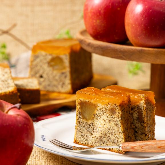 カラメルりんごと紅茶のケーキ03