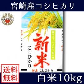 宮崎県産 コシヒカリ 10kg 送料無料 (一部地域除く)