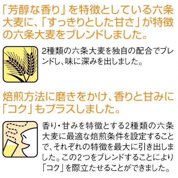 はくばく　粒煎りむぎ茶（30g×15パック）02