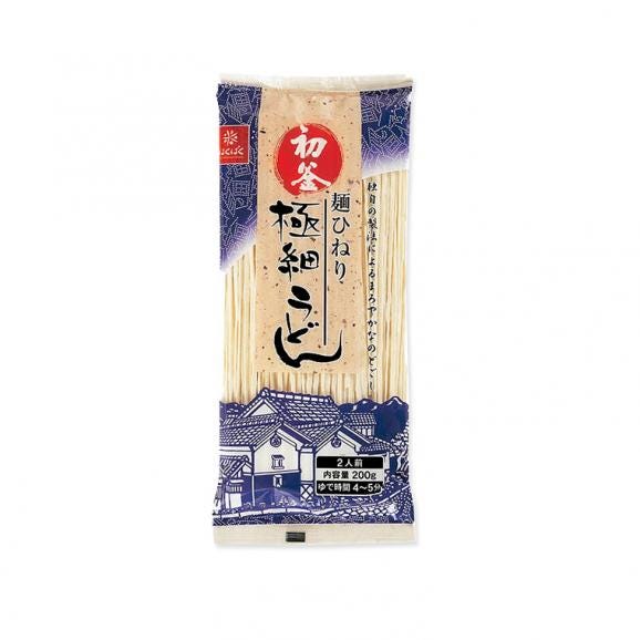 はくばく　初釜　麺ひねり　極細うどん（200g×10把）03
