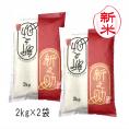 新米予約 新之助 新潟米 （ 令和8年産 ） 4kg （2kg&times;2袋）【 送料無料 （ 本州のみ ）】10月上旬頃発送開始予定（10/1（木）頃目安）