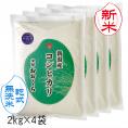新米 【 無洗米 （ 乾式 ）】 新潟県産 コシヒカリ （ 令和7年産 ） 8kg  (2kg×4)【  送料無料 （ 本州のみ ）】