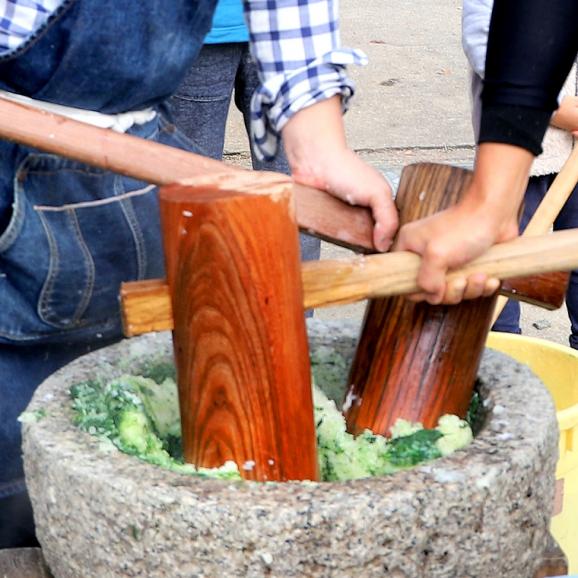 よもぎもち(切餅:500g) よもぎ餅 くさ餅 草餅 くさもち 新潟02