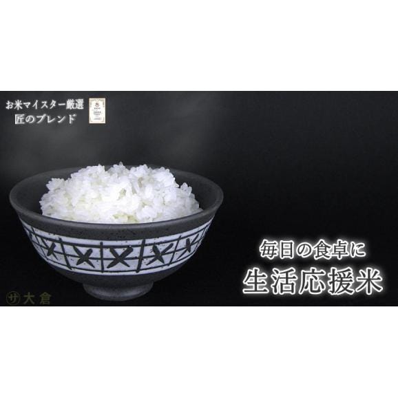 マイスター厳選 生活応援米 10kg 匠のブレンド米 国内産米100% 【 送料無料 (本州のみ)】05