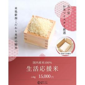 マイスター厳選 生活応援米 20kg （ 10kg ×2袋） 匠のブレンド米 国内産米100％ 【 送料無料 （本州のみ）】