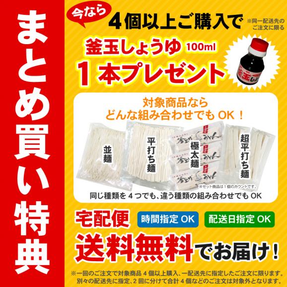 極太麺バージョン【訳あり】半生極太讃岐うどん950g 約10人前 規格外ですが味は本場さぬきうどん 送料無料 ポスト投函便での配送(代金引換-後払い不可・着日指定不可)06
