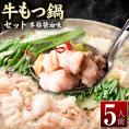 【最大2000円OFFクーポン配布中！】 もつ鍋 本格醤油味 5人前 送料無料 国産 牛 もつ 500g ちゃんぽん麺 付き 醤油 ちゃんぽん 冷凍 博多 福岡 【1-5営業以内発送予定(土日祝除)】