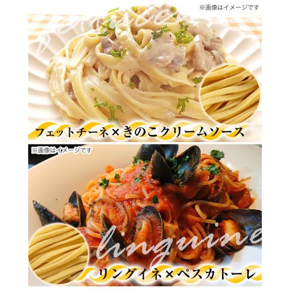本格 生パスタ 麺 8食 (2食×4袋) 1袋180g入り 九州産 小麦 フェットチーネ リングイネ  国産 スパゲッティ06