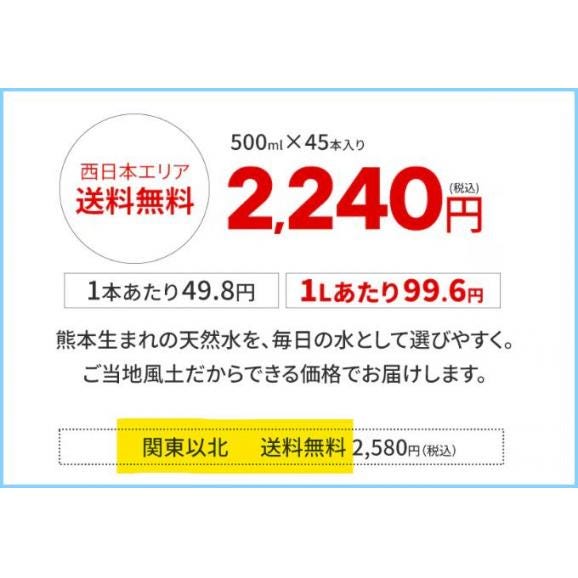 シリカ含有 天然水 水 500ml 45本 熊本イオン純天然水 水 ミネラルウォーター イオン水 送料無料 飲料水 くまモン 保存水 防災 天然水 《7-14営業日以内に発送予定(土日祝除く)》02
