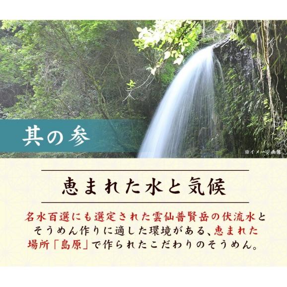 島原 手延べ そうめん 1.2kg 4袋入(50g×24束) 送料無料 素麺 手延べ にゅうめん にゅう麺 乾麺 お取り寄せ《6月下旬から7月中旬に出荷予定》04
