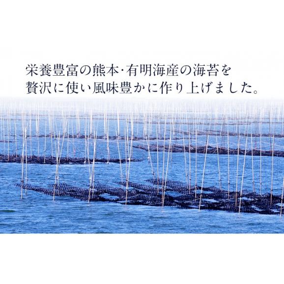 熊本・有明海産海苔使用「海苔の佃煮」 1セット3袋入り （1袋130g入り） 送料無料 ご飯がススム！《3-7営業日以内に出荷(土日祝日除く)》02