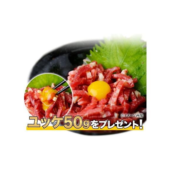 【ギフト】 赤身 馬刺し (ブロック) たっぷり500g (タレ5ml&times;6袋) 【熊本肥育】 ギフト 熨斗 のし 2セット購入で ユッケ 50g&times;1おまけ 《7-14営業日以内に発送予定(土日祝除く)03