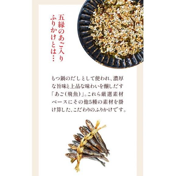 【1000円ポッキリ】五縁のあご入ふりかけ あご 飛魚 鰯 海苔 ごま おから お弁当 熊本 ふりかけ 《1-5営業日以内に出荷予定(土日祝除く)》熊本04