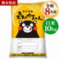 【令和8年産】 熊本県産 銘柄 米 森のくまさん 白米10kg 送料無料  米 こめ コメ 《10月下旬～11月上旬に出荷予定》