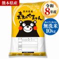 令和8年産 熊本県産 森のくまさん 国産 無洗米 10kg (5kg×2) 家庭用 ふっくら 送料無料 米 こめ kome 《10月下旬~11月上旬に出荷予定》