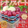長野産 ”シナノスイート” 秀品 大玉24～32玉 約10kg りんご【予約 10月中下旬以降】 送料無料