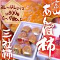 富山産 ”あんぽ柿” 三社柿使用 3L～4Lサイズ 6～7玉入 化粧箱【予約 11月以降】 送料無料