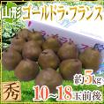 山形産 ”ゴールドラフランス” 秀品 10～18玉前後 約5kg 洋梨【予約 11月下旬以降】 送料無料