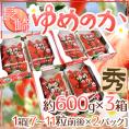 長崎産イチゴ ”ゆめのかいちご” 約600g×3箱(1箱あたり約300g×2pc)【予約 12月~1月以降】 送料無料