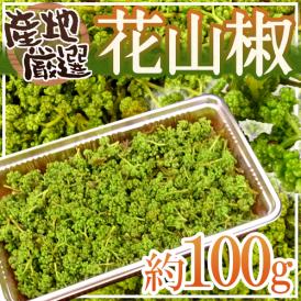 ”花さんしょ”（花山椒） 風袋込約100g【予約 4月以降】