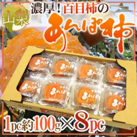 山梨産 ”百目柿のあんぽ柿” 約100g×8pc（約800g以上）【予約 11月下旬以降】 送料無料