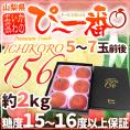 山梨県産 特選桃 ”かのいわのぴ～一番 156（ICHIKORO）” 5～7玉前後 約2kg イチコロ【予約 8月以降】 送料無料