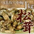 中国産 ”松茸” 約1kg つぼみ~中椀 大きさおまかせ【お届け日指定可能】 送料無料