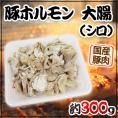 国産 ”豚大腸（シロ）ボイル” 約300g カット済み