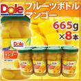 &rdquo;DOLE フルーツボトル マンゴー&rdquo; 665g&times;8本