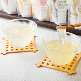 【母の日割り10％off】カーネーション付きくずきり風ジュレ詰め合わせ　10個入