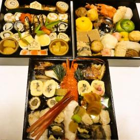 (手作り生おせち冷蔵)三段重おせち【5～7人用】　京料理　坂安(西本願寺御用達)