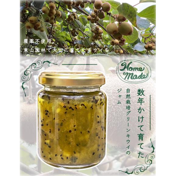 自家製キウイジャム2本セット(140gx2)　手作りジャム　国産　自家製　ギフト　贈り物　プレセント　健康　人気02