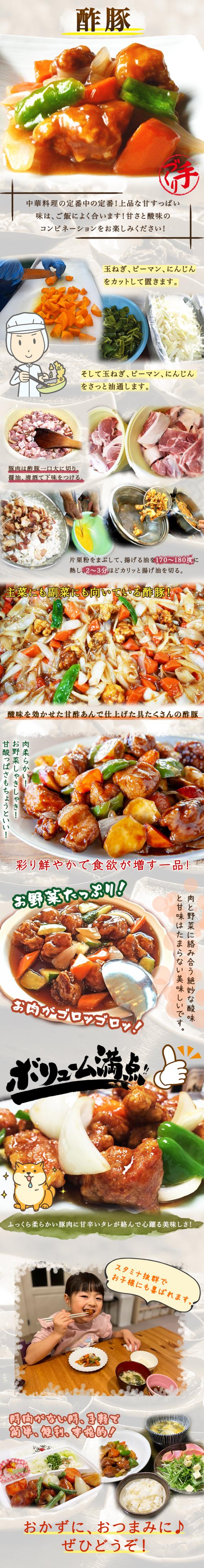酢豚 ギフト 惣菜 お惣菜 おかず お試し セット 冷凍 お弁当