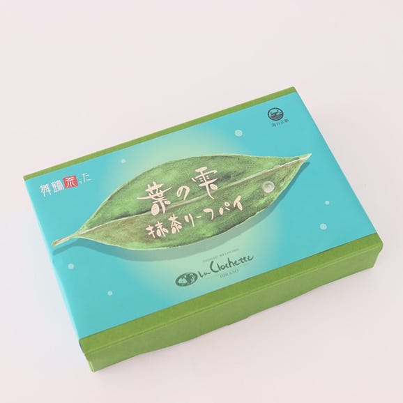葉の雫　抹茶リーフパイ3枚入り03