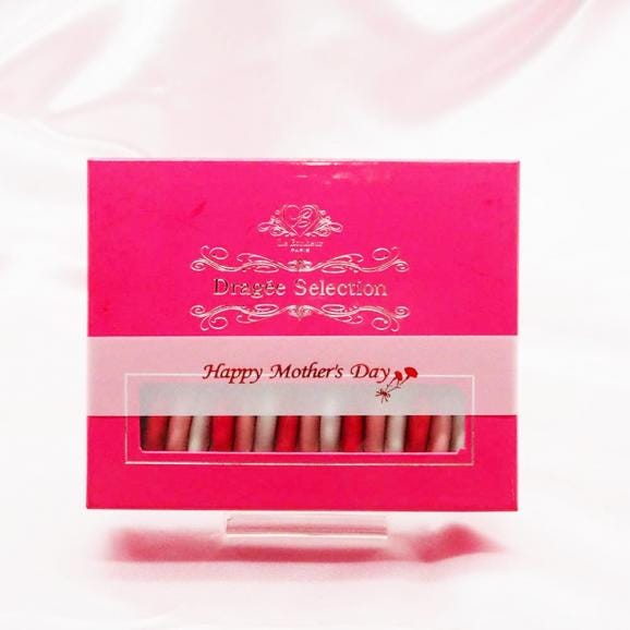 母の日 フランス産 メッセージプリント ドラジェ アソートボックス S-5MDP02