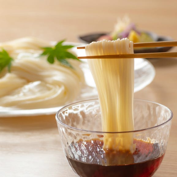 蓮オリジナル 播州古式特選 手延素麺（桐箱入 6個）04