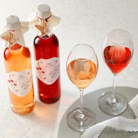 福山薔薇人（ふくやまバラード）バラジュース2本セット 赤・ピンク