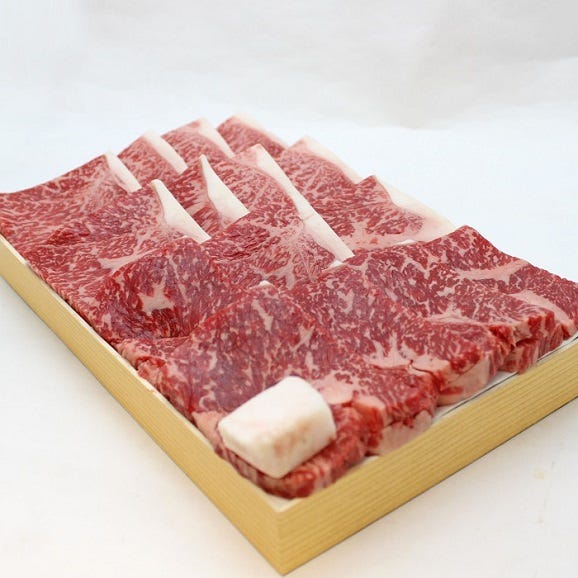 国産牛　ロース焼肉用折詰 1折 600g 入 (約4人前)02