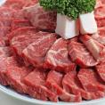 国産牛　もも焼肉用 1000g 入 (約7人前)