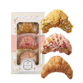 【夏季限定/アイシング】クロワッサンラスク3個入 ラフィネB