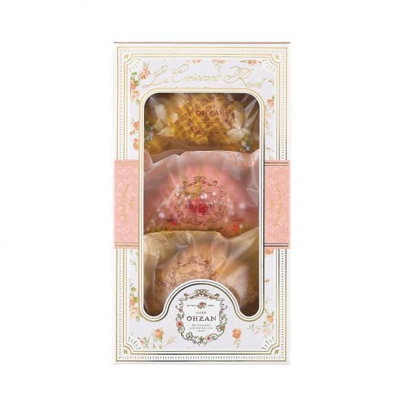 【夏季限定/アイシング】クロワッサンラスク3個入 ラフィネB04