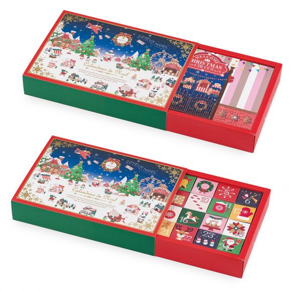 【数量限定】クリスマスカレンダー キューブラスク24個入03