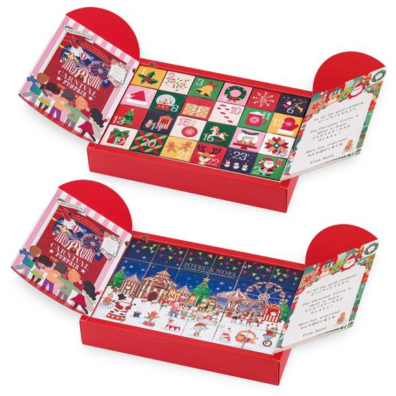 【数量限定】クリスマスカレンダー キューブラスク24個入04