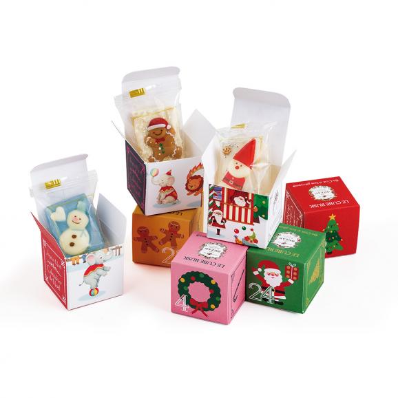 【数量限定】クリスマスカレンダー キューブラスク24個入05