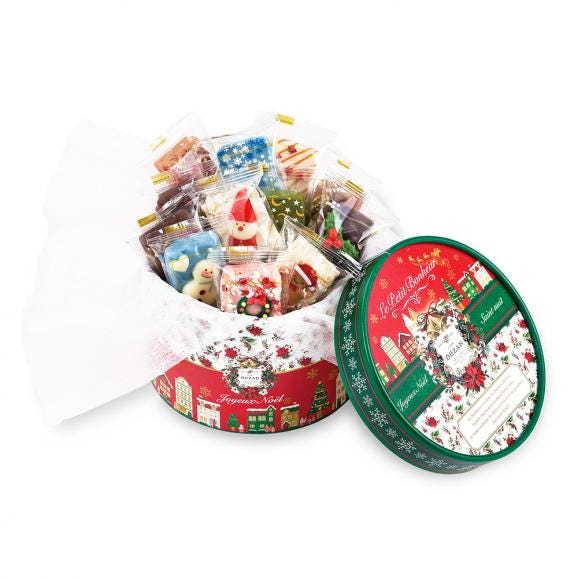 【数量限定/クリスマス】キューブラスク12個入 ノエルブラン02