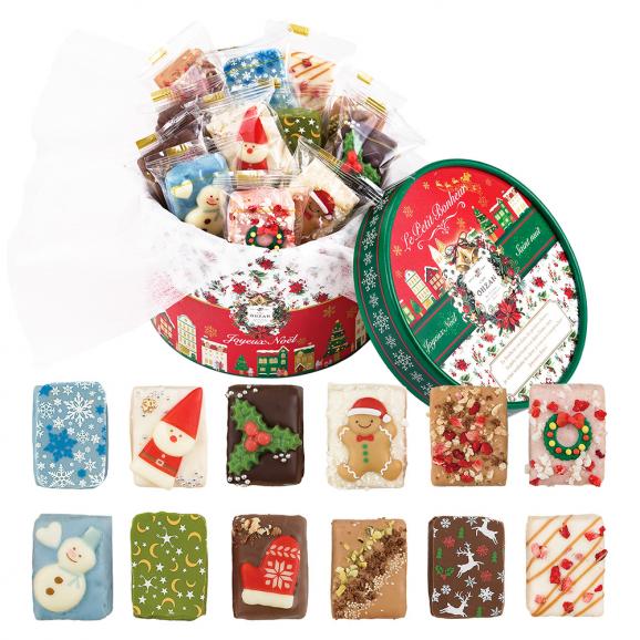 【数量限定/クリスマス】キューブラスク12個入 ノエルブラン05