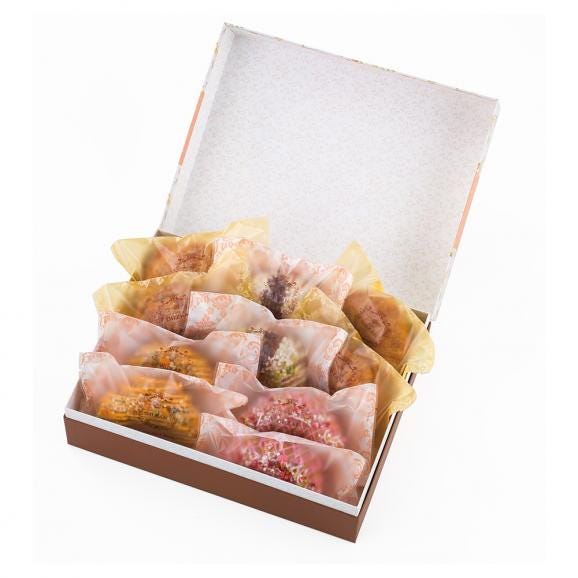 【夏季限定/アイシング】クロワッサンラスク10個入 アミティエB03