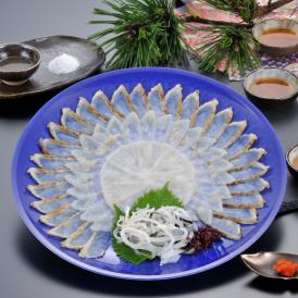 【送料無料】食楽庵ふる川　ふく刺三種盛り(4人前)					