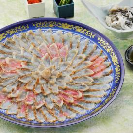 【送料無料】山口県萩産活〆まふく炙り刺身セット（4人前）
