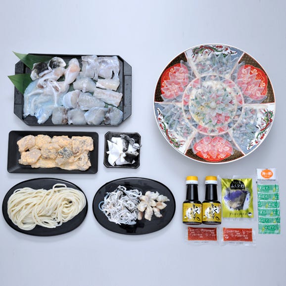 【送料無料】とらふくフルコース （5人前）02